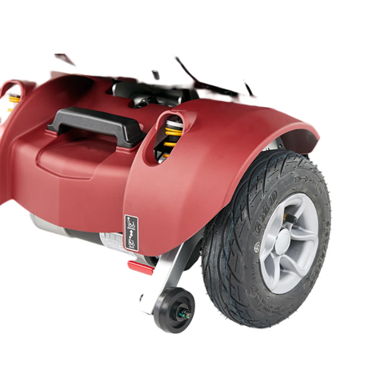 Aura Mobility Scooter Rear Suspension