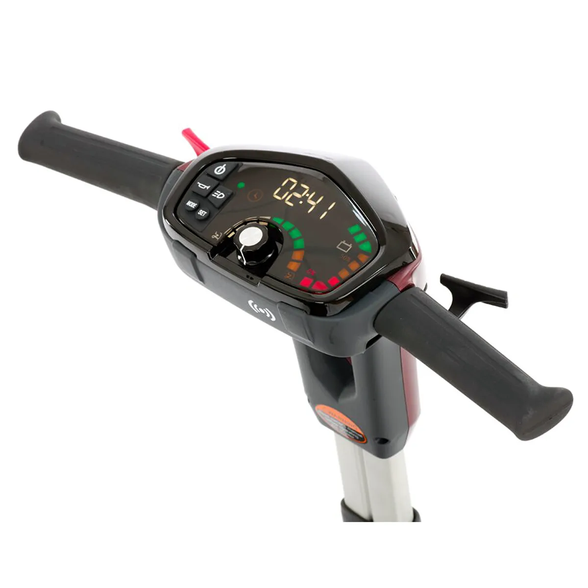 Connex Autofolding Mobility Scooter Tiller View