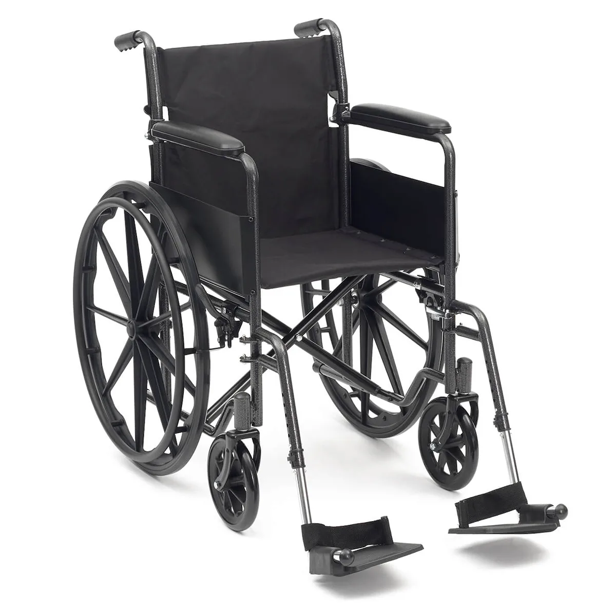 Self Propelled Budget Steel Wheelchair