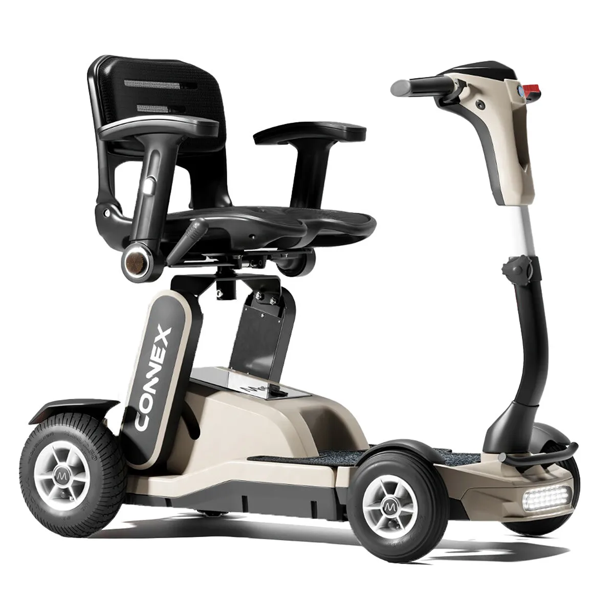 Connex Autofolding Mobility Scooter in Sand